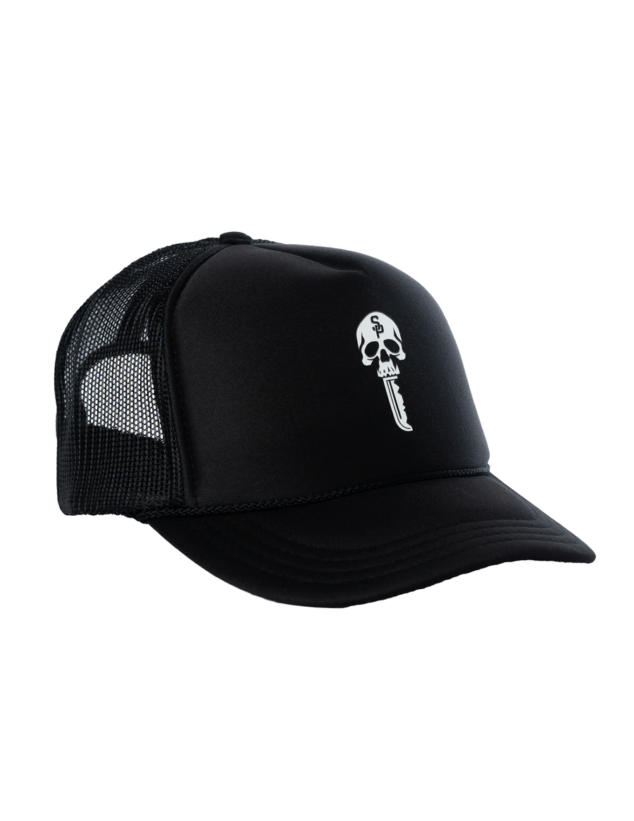 2024 Youth Skull Key Trucker Hat - Street Parking