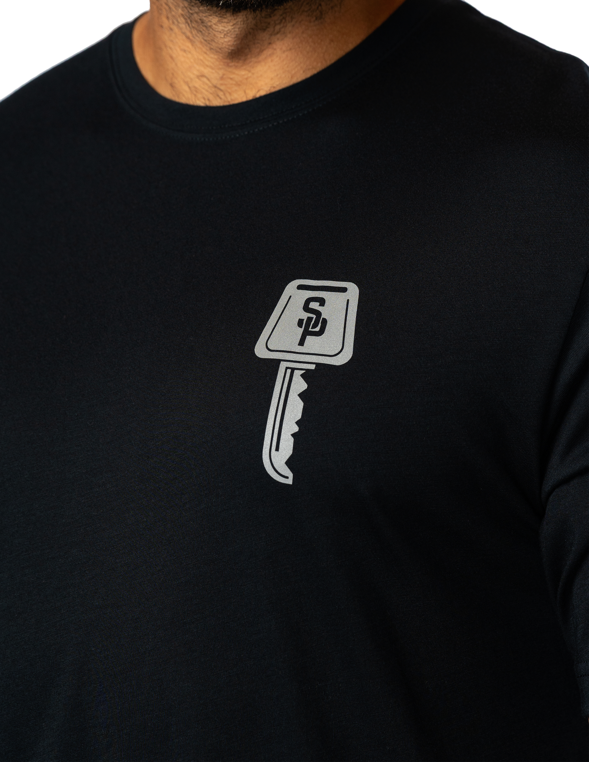 Reflective Key Running Shirt - Street Parking