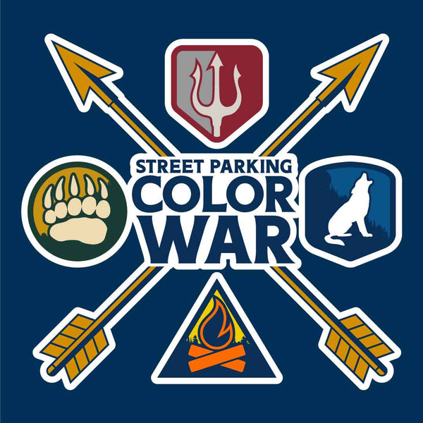 Color War Team Challenge | Street Parking