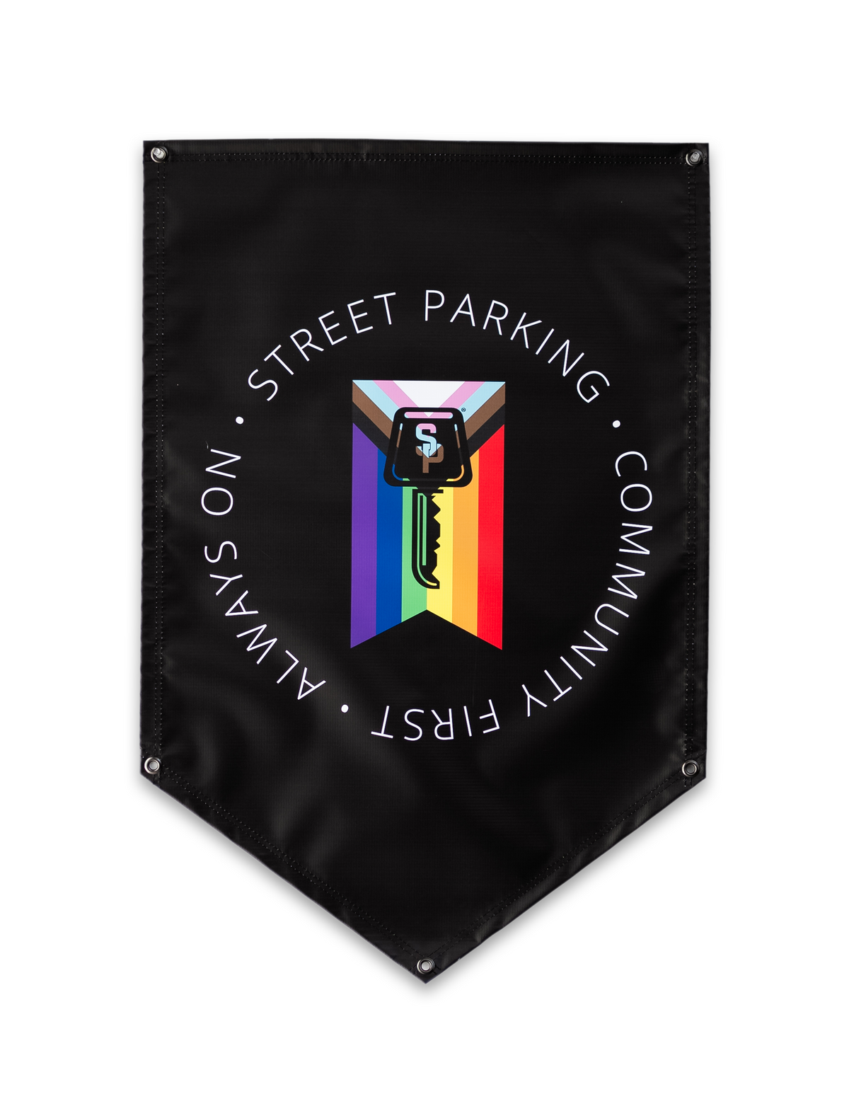 Pride Plus Pennant - Street Parking